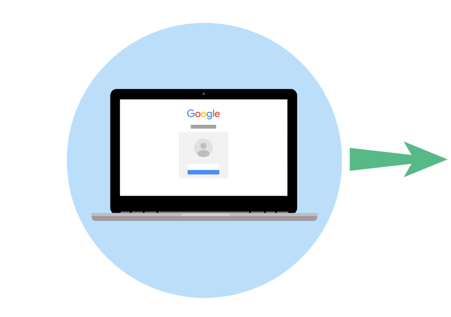 Logo de Registro en mi negocio en Google